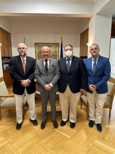 HAPA with the Deputy Minister of Health Mr. Dimitris Vartzopoulos